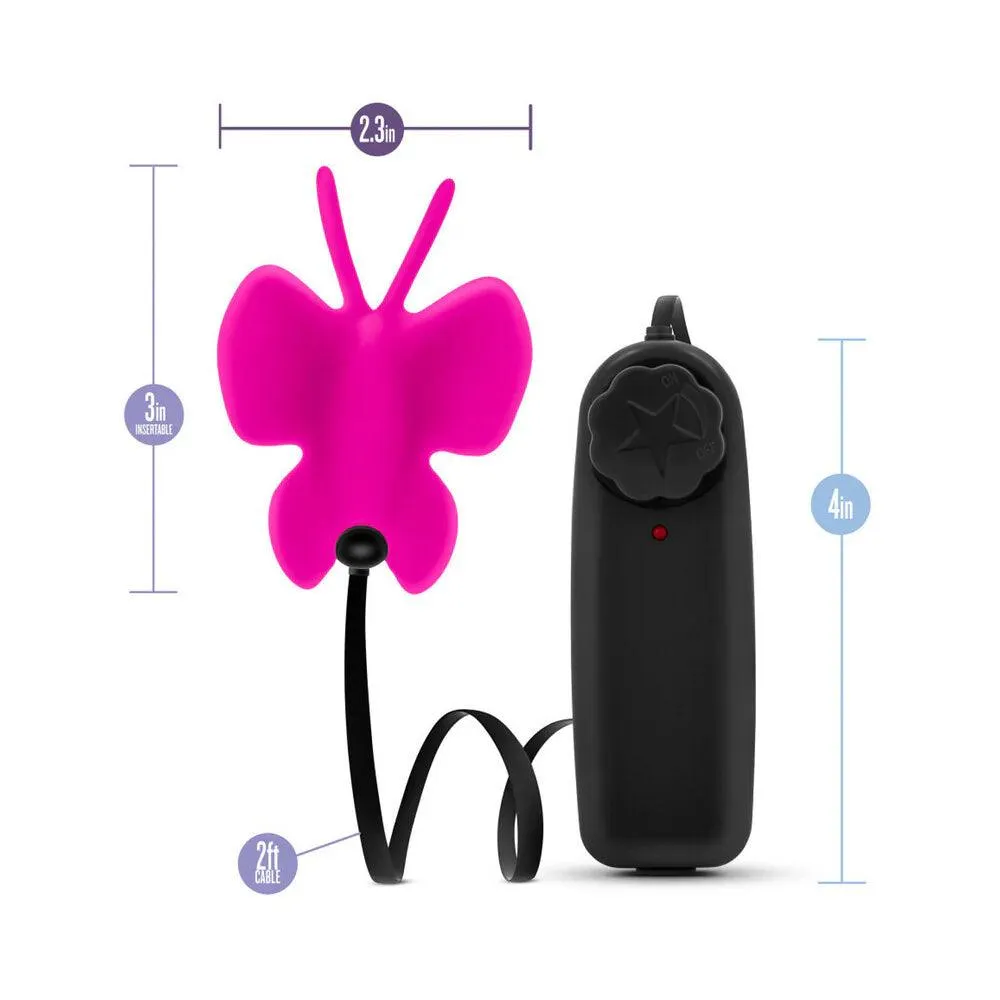 Blush Luxe Butterfly Teaser Remote-Controlled Silicone Mini Vibrator