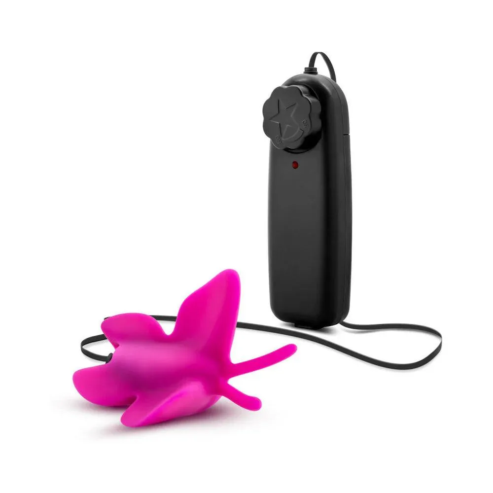 Blush Luxe Butterfly Teaser Remote-Controlled Silicone Mini Vibrator