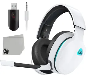 BOLT AXTION Wireless Gaming Headphones with Detachable Noise Canceling Microphone