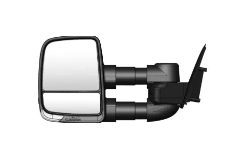 Clearview Next Gen Towing Mirrors for Ford Ranger PJ/PK Dec 2006-Sept 2011