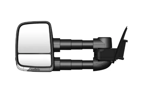 Clearview Next Gen Towing Mirrors for Ford Ranger PJ/PK Dec 2006-Sept 2011