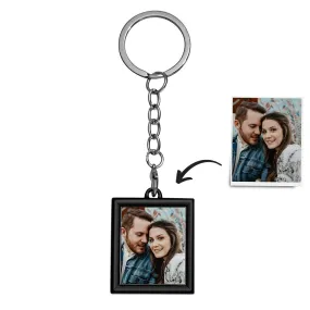 Custom Photo Keychain Minimalist Photo Frame Creative Gifts