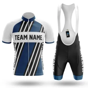 Custom Team Name M5 Navy - Men's Cycling Kit