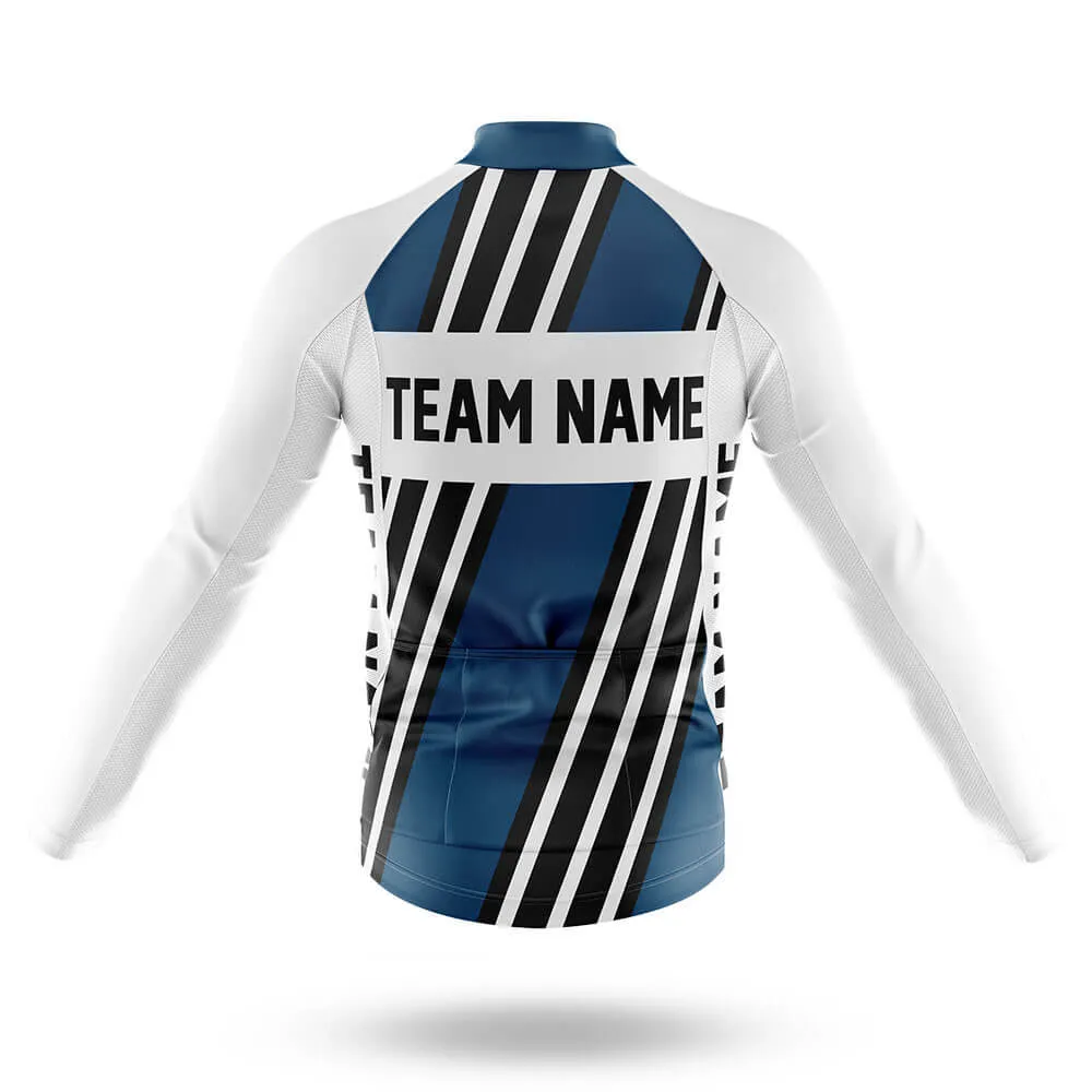 Custom Team Name M5 Navy - Men's Cycling Kit