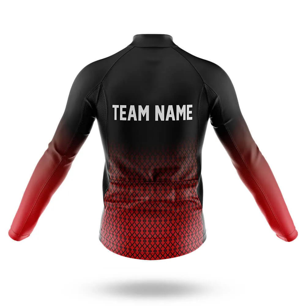 Custom Team Name S1 Red - Men's Cycling Kit