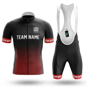 Custom Team Name S1 Red - Men's Cycling Kit