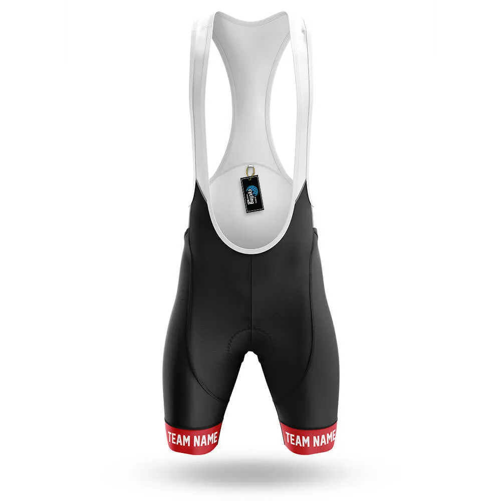 Custom Team Name S1 Red - Men's Cycling Kit