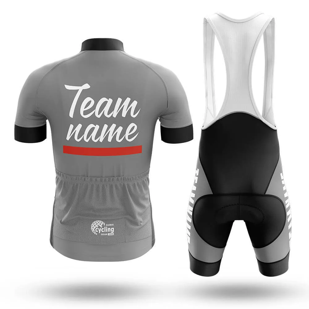 Custom Team Name V1 - Men's Cycling Kit