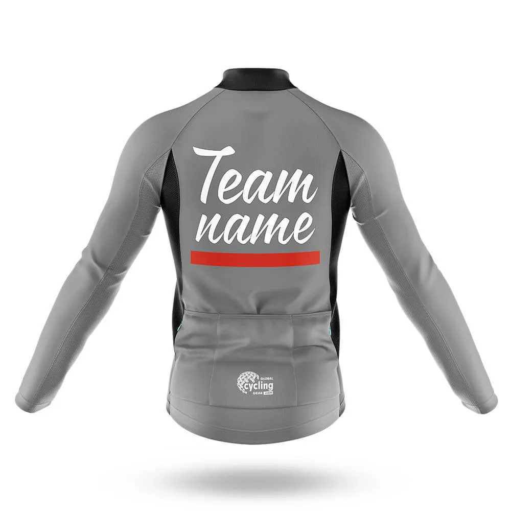 Custom Team Name V1 - Men's Cycling Kit