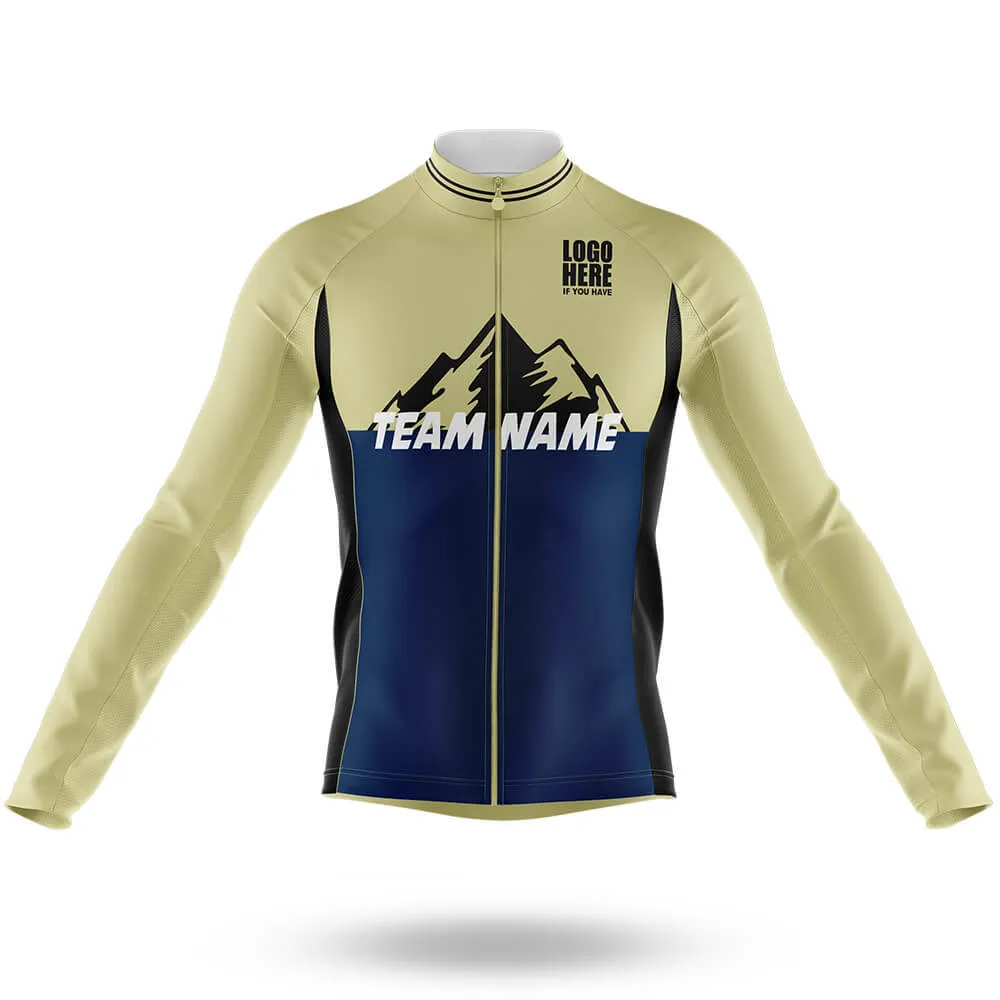 Custom Team Name V3 Navy - Men's Cycling Kit