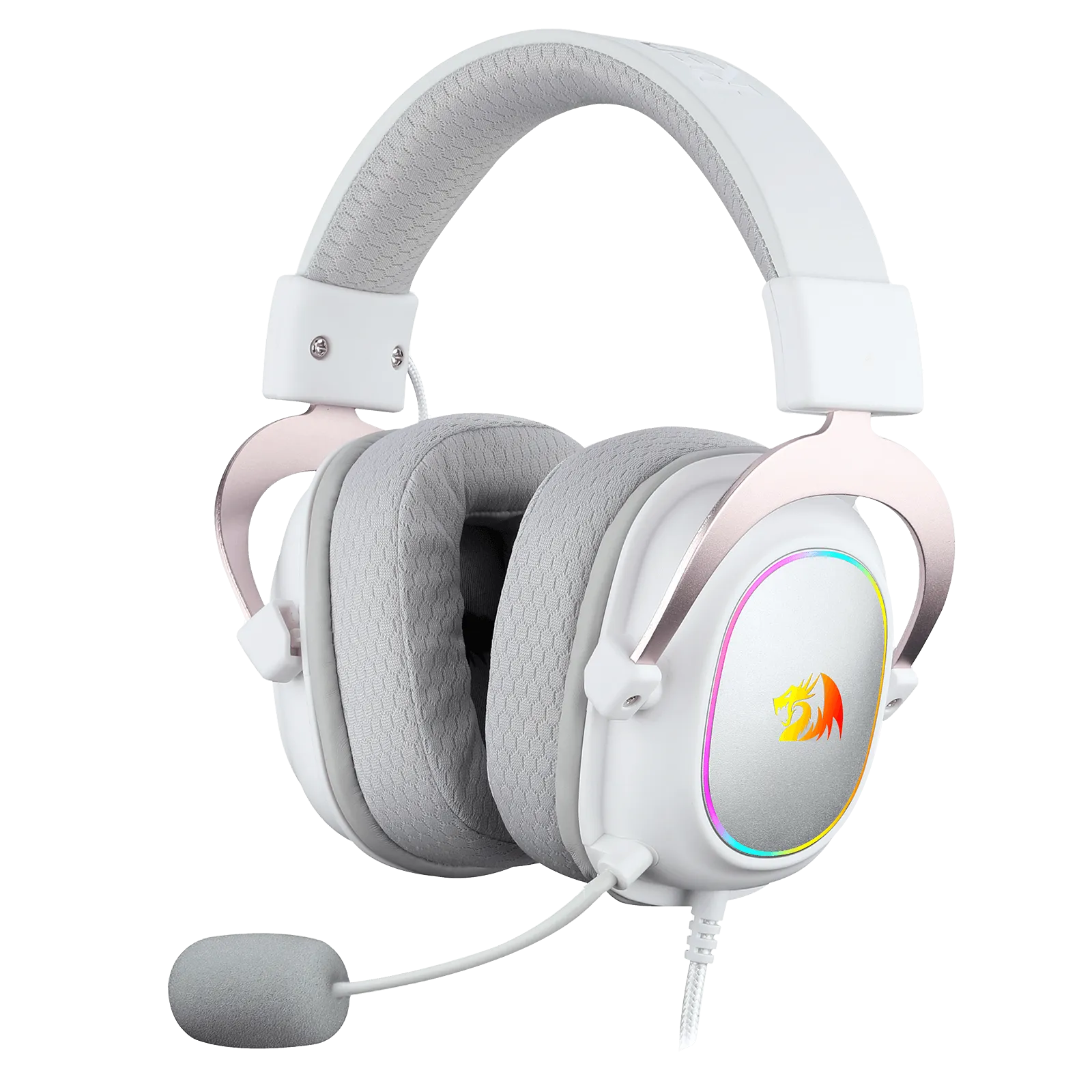 H510 ZEUS-X RGB White Wired Gaming Headset