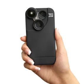 iZZi - Slim iPhone Case - 4 in 1 Lens solution