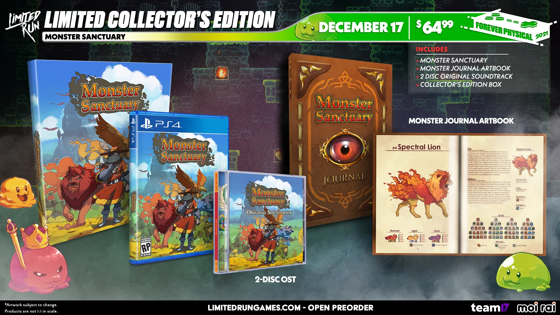 Limited Run #438: Monster Sanctuary Collector's Edition (PS4)