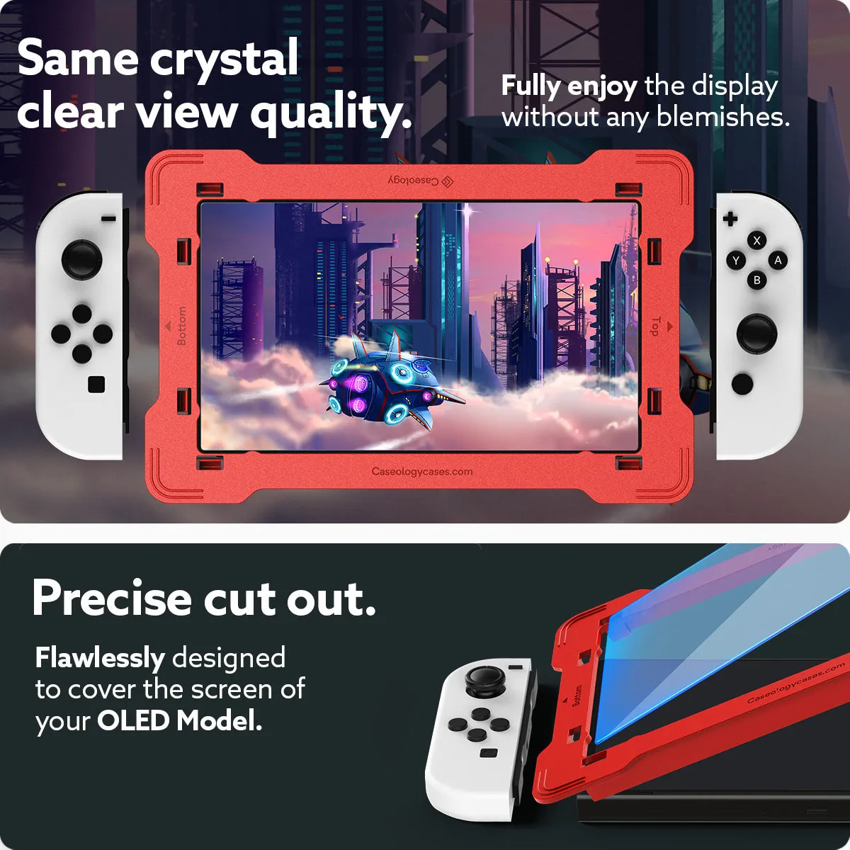 Nintendo Switch OLED - Snap Fit (2P)