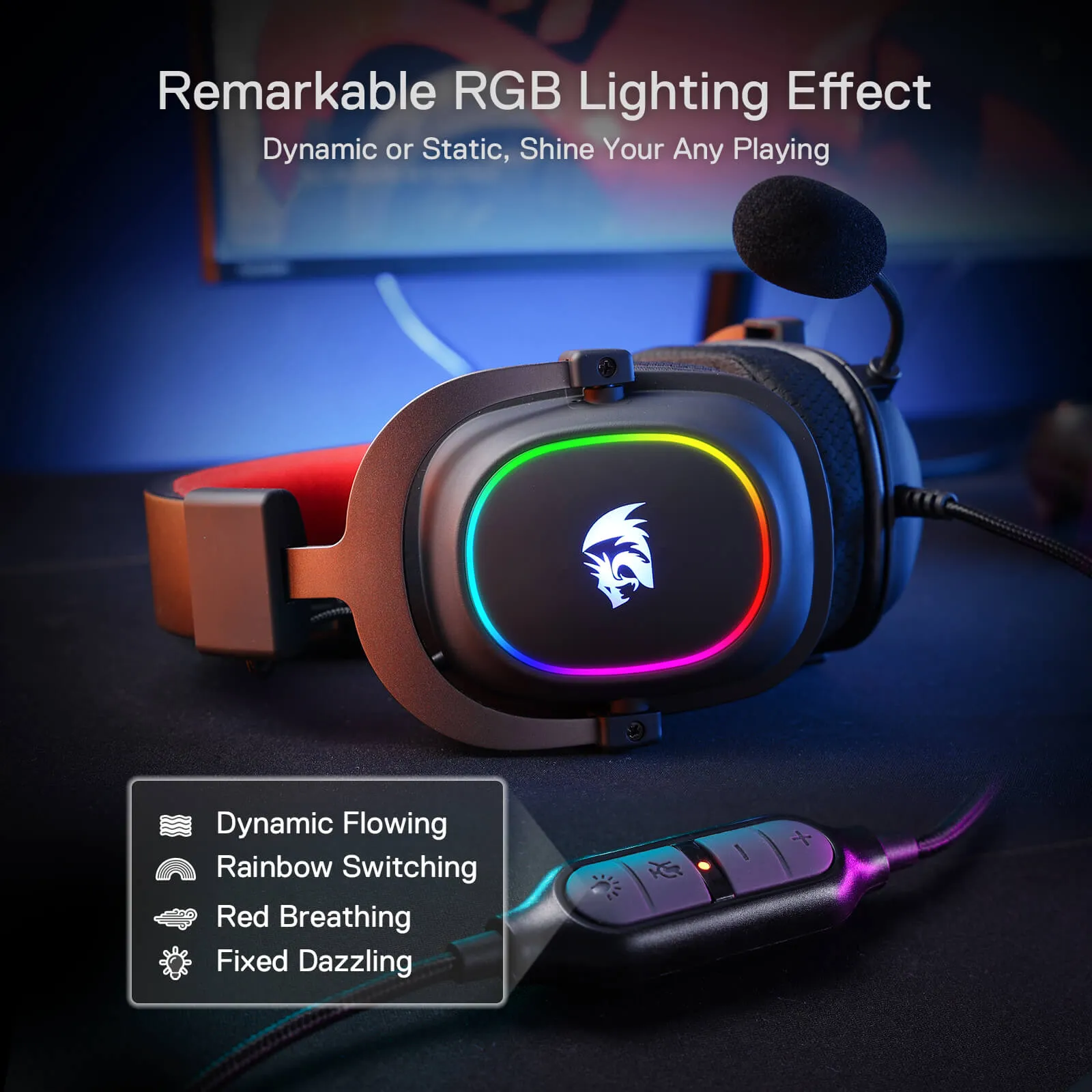 (Open-box) H510 ZEUS-X RGB Wired Gaming Headset