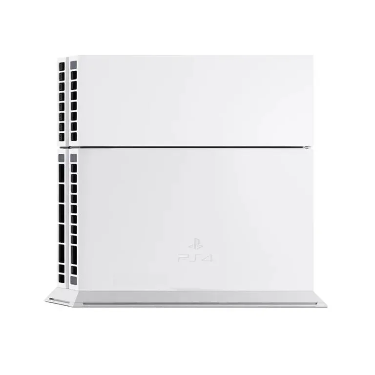 Sony PlayStation 4 500GB Gaming Console White With BOLT AXTION Bundle Refurbished